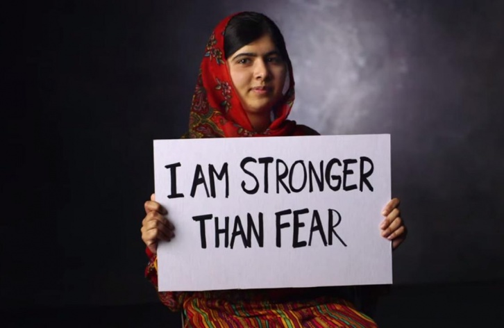 malala stronger than fear