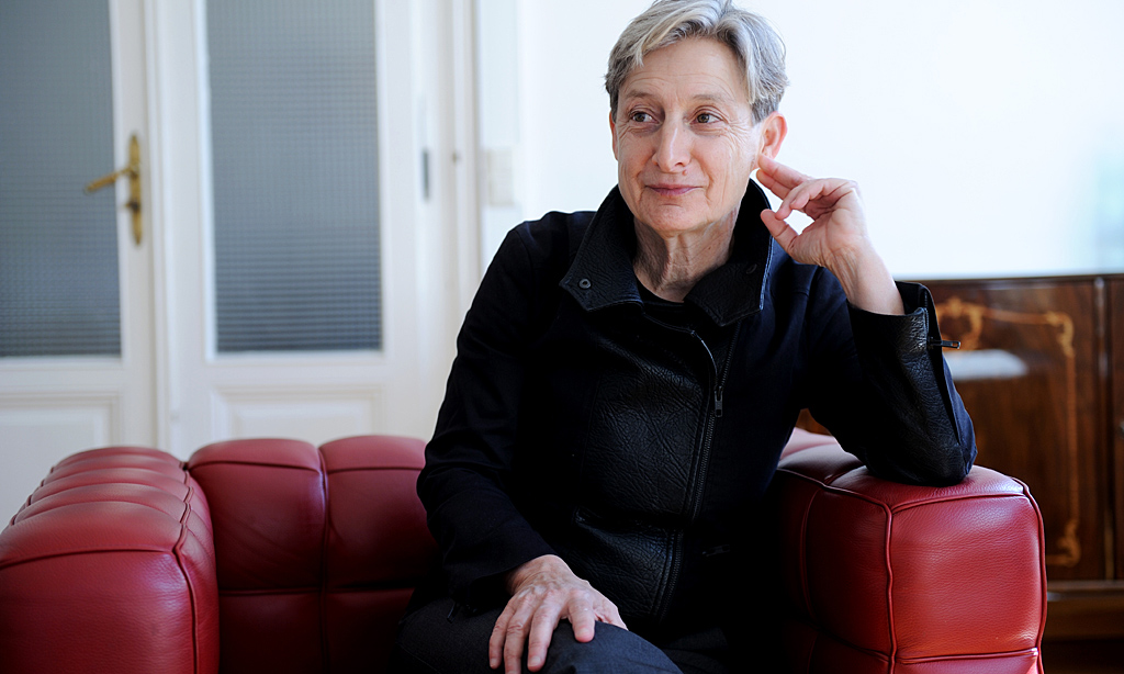 Judith Butler beim Interview im Sigmund Freud-MuseumFoto: Clemens Fabry
